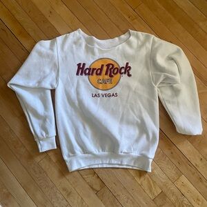 hard rock cafe vegas cut crewneck